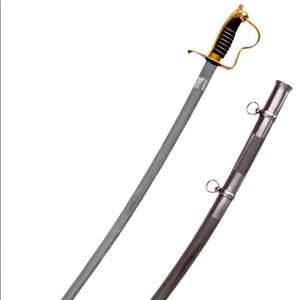 Black and gold Saber